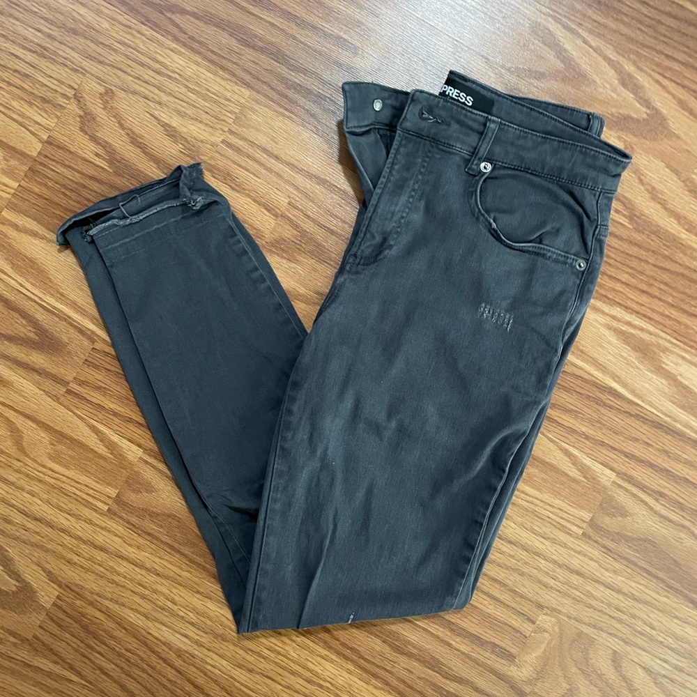 Women’s EXPRESS High Rise Ankle Leggings Size 2R